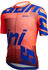 Santini Karma Logo Kurzarm Trikot Herren orange/blau (2023)