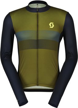 Scott Shirt M's RC Team 10 LS fir green/bitter yellow