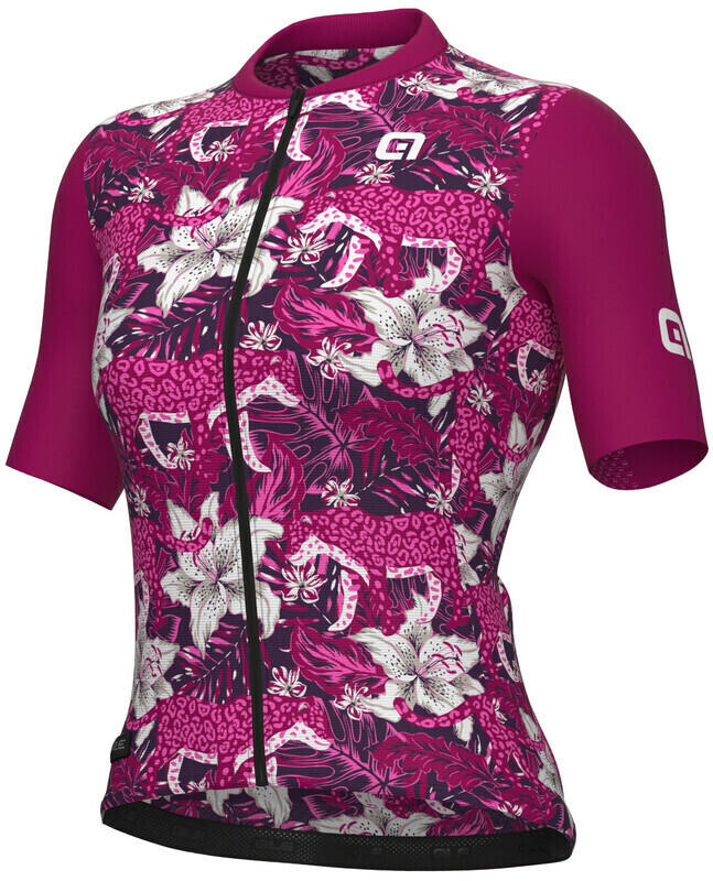 Alé Cycling Hibiscus Kurzarm Trikot Damen lila (2023) Test TOP Angebote