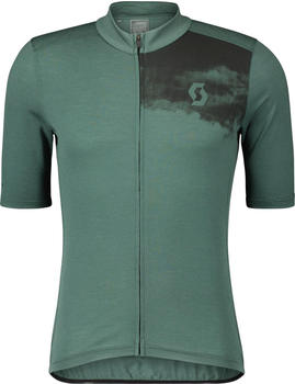 Scott Sports Scott Shirt M's Gravel Merino SS smoked green/black