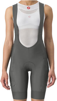 Castelli Unlimited Cargo Bib Shorts Woman Gray