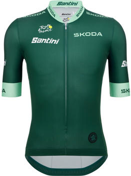 Santini Tour de France 2023 Best Sprinter Sleek Fit S/S Jersey green
