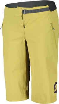 Scott Shorts W's Trail Vertic With Pad mud green