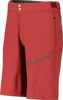 Scott Sports Scott Shorts M's Endurance With Pad tuscan red