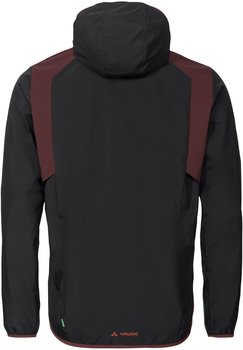 VAUDE Qimsa Air Herren Jacket schwarz Black Uni – VAUDE Qimsa Air Herren Jacket — Winddichte Fahrradjacke mit Kapuze