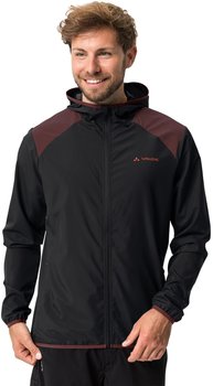 VAUDE Qimsa Air Herren Jacket schwarz Black Uni – Funktionsmaterial für effektives Feuchtigkeitsmanagement