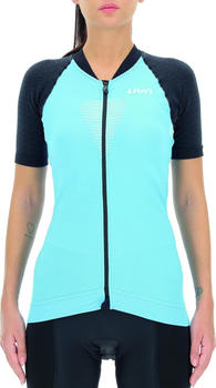 UYN Lady Biking Granfondo OW Shirt Short Sleeve wave/blackboard