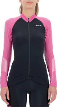 UYN Lady Biking Granfondo OW Shirt LONG_SL blackboard/magenta