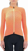 Uyn O102074, UYN Spectre Winter Overwear langarm Fahrrad-Trikot Damen orange...