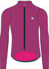 UYN Women's Biking Lightspeed OW Long_SL T-Shirt, Fuchsia/Schwarz, Small