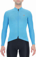 Uyn O102080, UYN Airwing Winter langarm Fahrradtrikot Herren turquoise/black XXL