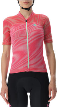 UYN Woman Biking Wave OW Shirt Short Sleeve vibrant fuchsia