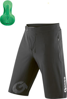 Gonso Sitivo Shorts M black / bright green