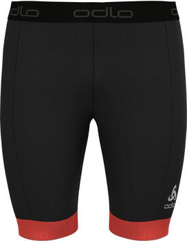 Odlo Tights Short Zeroweight black - firelight
