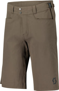 Scott Shorts M's Trail Flow With Pad shadow brown