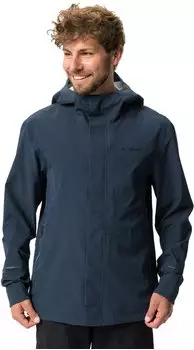 VAUDE Yaras Rain Jacket II Herren blau Dark Sea – Funktionalität und Komfort vereint