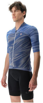 UYN MAN Biking Wave OW Shirt Short Sleeve vibrant blue