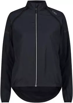 CMP Windschutzjacke mit abnehmbaren Ärmeln Damen schwarz