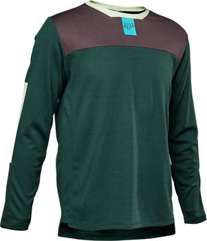 Fox Defend LS Youth Jersey emerald