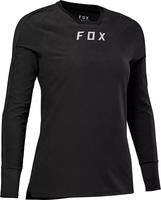 Fox Racing 29936-001-XS, Fox Racing Defend Thermal Long Sleeve Jersey Schwarz XS Frau