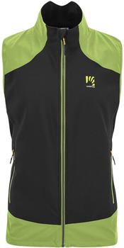 KARPOS Parete Weste Herren black/jasmin green