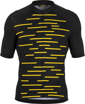 Mavic Cosmic Short Sleeve Jersey (2023) black/yellow mavic