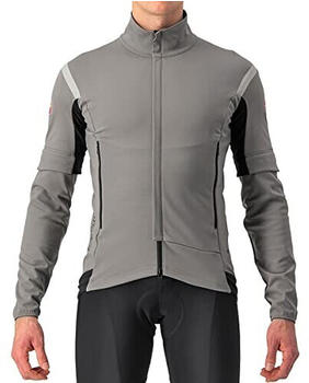 Castelli Perfetto RoS 2 Convertible Jacket nickel gray/travertine gray