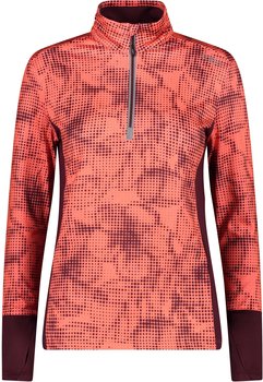 CMP Woman Sweat red fluo-burgundy