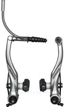 Shimano Alivio BR-T4000 Vorderrad Silber