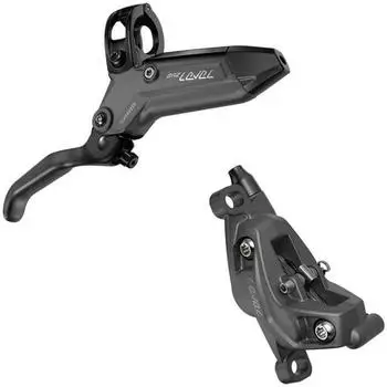 SRAM Level Bronze Stealth 4 Piston C1 Front Brake silver 950 mm
