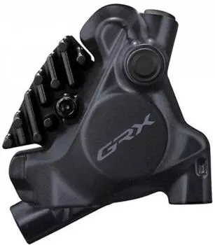 Shimano Br-rx410-r 2-p Grx Flat Mount Hintere Scheibenbremszange One Size Black