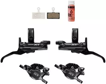Shimano Bl-m8200-br/m8200 2-piston Upgrade-kit One Size Black