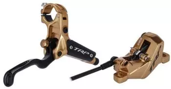 TRP DHR EVO MTB-Bremse linker Hebel 1900 mm Schlauch Gold
