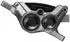 Shimano XTR BR-M9220 4 Kolben Bremssattel, Black, One Size