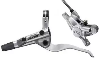 Shimano Alfine BL-S7000/BR-S7000 hydraulische Scheibenbremse vorne, silber (BL-S7000)