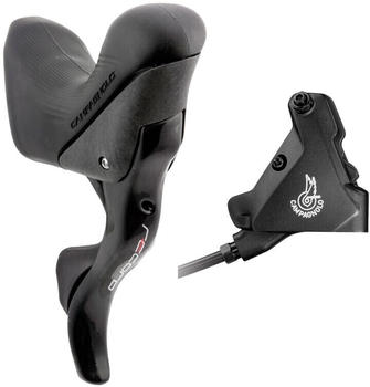 Campagnolo Record Hydraulic Ep 160 Mm Right Brake Lever With Shifter Schwarz 12s