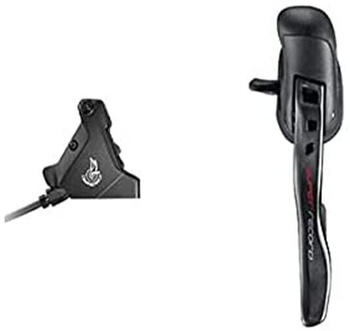 Campagnolo Super Record Db Hydraulic 140 Mm Brake Lever With Shifter Left Schwarz 12s