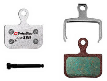 SwissStop Disc 35 E Organic Disc Brake Pads silver