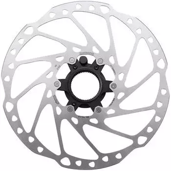 Shimano Steps Rt-em600 Cl External Brake Disc silver 160 mm