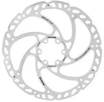 SwissStop Catalyst One 6b Brake Disc silver 180 mm