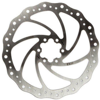 Elvedes Sx20 6b Brake Disc silver 203 mm