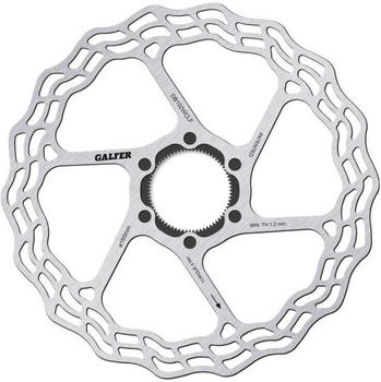 Galfer Db102wclf Center-lock System Brake Disc silver 160x1.8mm