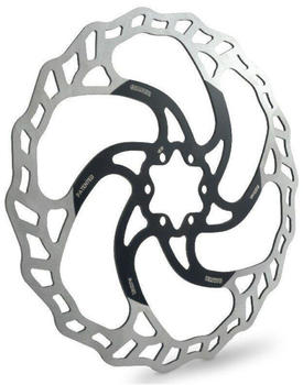 Galfer Wave E-bike 2.0 Mm Brake Disc Schwarz,silver 160 mm