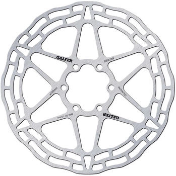 Galfer Trial Disc Wave Brake Disc silver 160 mm