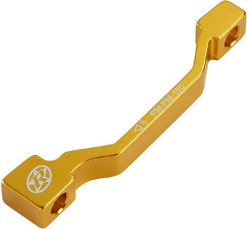 Reverse Scheibenbremsen Adapter PM-PM von 160 auf 180mm gold