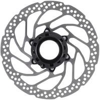 Shimano ERTEM300M, Shimano Steps Rt-em300 Cl Brake Disc Silber 180 mm Silver / Black