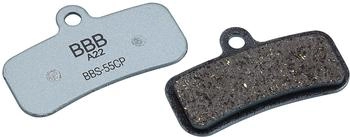 BBB Disc Brake Pad DiscStop Coolfin Coolfin organisch Stahlblau