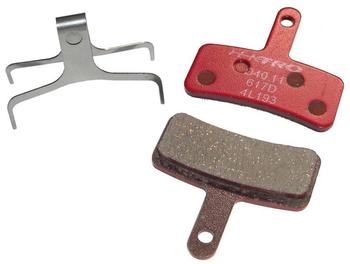 Tektro D40.11 - Semi-metallischer Disc Brake Pad Dorado HD-E710 E-Bike inkl. Feder, Hochleistungs-Metall/Keramik