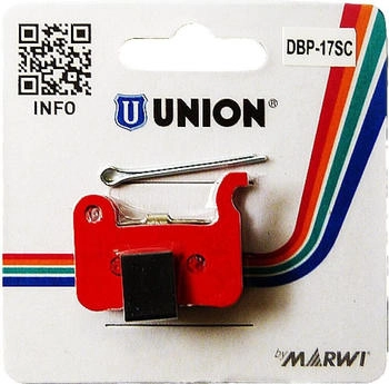 Marwi Disc Brake Pad Union DBP-17SC TPR, Shimano, gesintert 438517