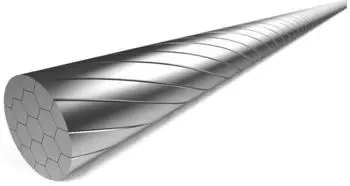 Elvedes 1x19 Stainless T-nipple 7×6 Bremskabel 100 Einheiten 2000 mm Silver